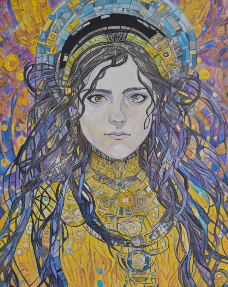 April 16"x20" 2024 $2,000