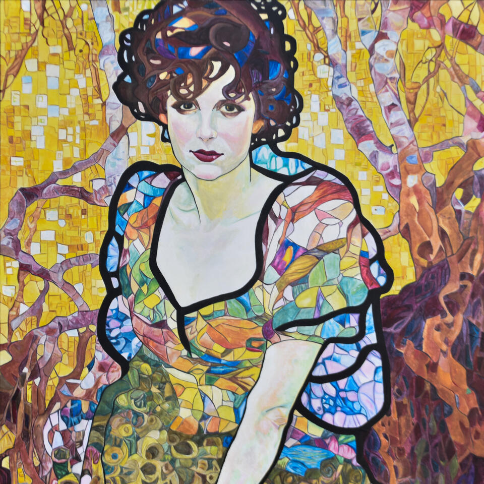 Patience 36"x36" 2024 $6,400