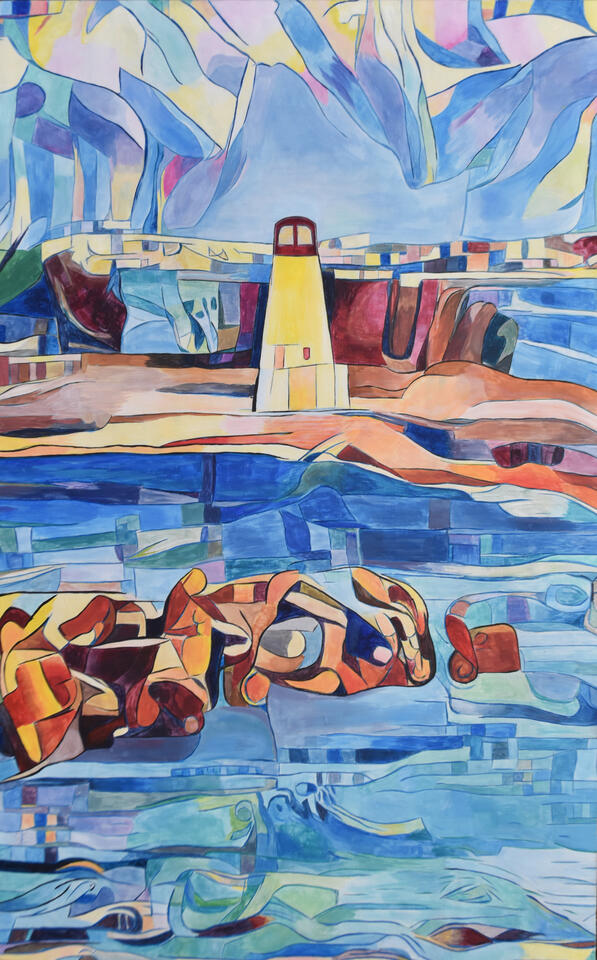 August 30"x48" 2021 $7,000